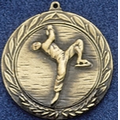 2.5" Stock Cast Medallion (Figure Skater/ Male)